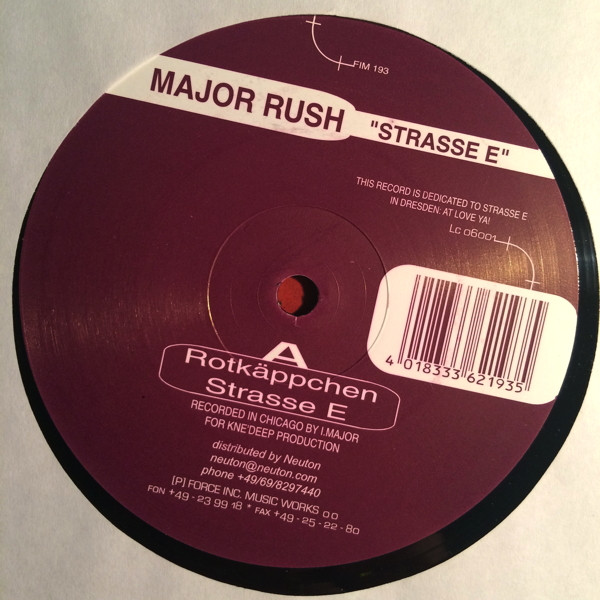 Major Rush - Strasse E | Force Inc. Music Works (FIM 193)