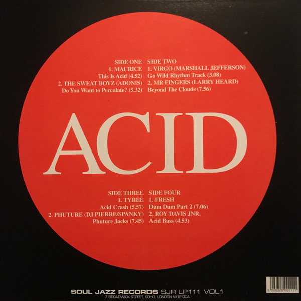 Various - Acid: Can You Jack? Vol. 1 | Soul Jazz Records (SJR LP 111 VOL1) - 2 Various - Acid: Can You Jack? Vol. 1 | Soul Jazz Records (SJR LP 111 VOL1) - 2