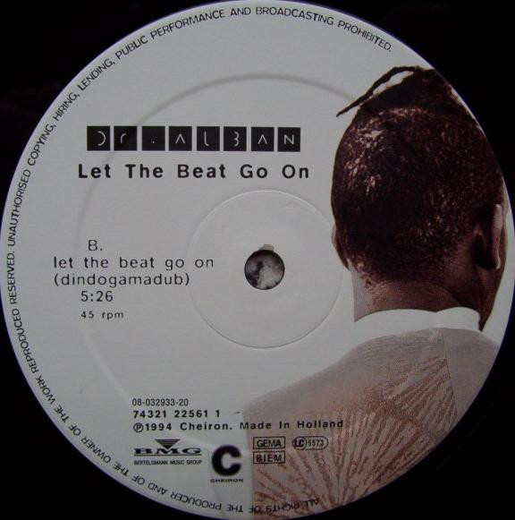 Dr. Alban - Let The Beat Go On | Cheiron (74321 22561 1) - 4