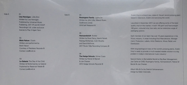 Various - Sampler 01 | Dublin Vinyl (DUBV003) - 2