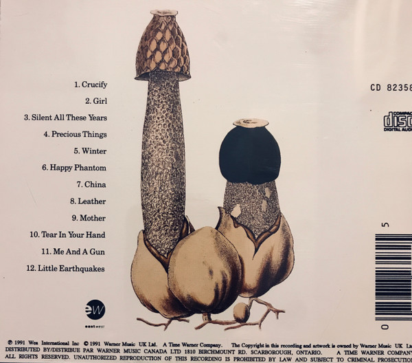 Tori Amos - Little Earthquakes (CD) | EastWest (CD 82358) - 2 Tori Amos - Little Earthquakes (CD) | EastWest (CD 82358) - 2