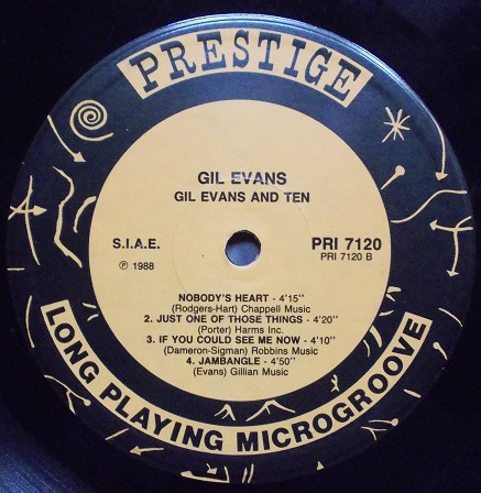 Gil Evans - Gil Evans & Ten | Prestige (7120) - 4