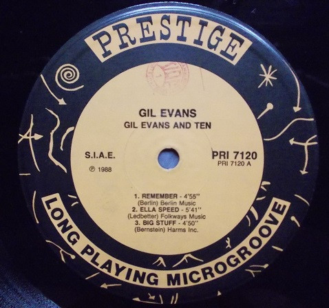 Gil Evans - Gil Evans & Ten | Prestige (7120) - 3