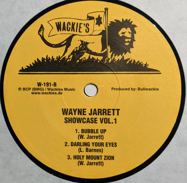 Wayne Jarrett - Showcase Vol. 1 | Wackie's (W-191) - 4
