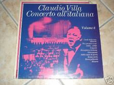 Claudio Villa - Concerto All'Italiana Volume 6 | Fonit Cetra (PL 460)