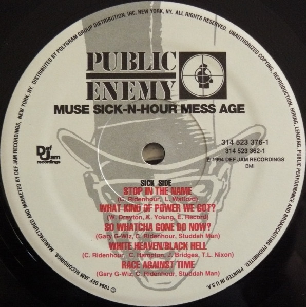 Public Enemy - Muse Sick-N-Hour Mess Age | Def Jam Recordings (314 523 362-1) - 6