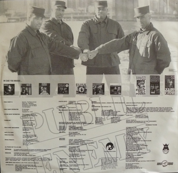 Public Enemy - Muse Sick-N-Hour Mess Age | Def Jam Recordings (314 523 362-1) - 12