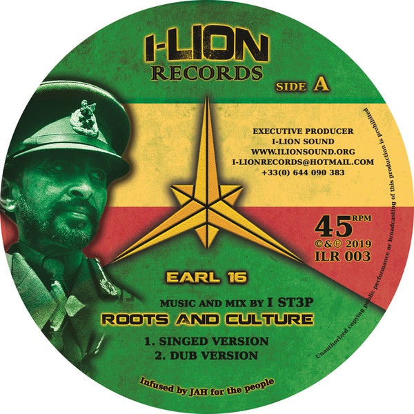 Earl Sixteen - Roots And Culture | I Lion Records (ILR003)