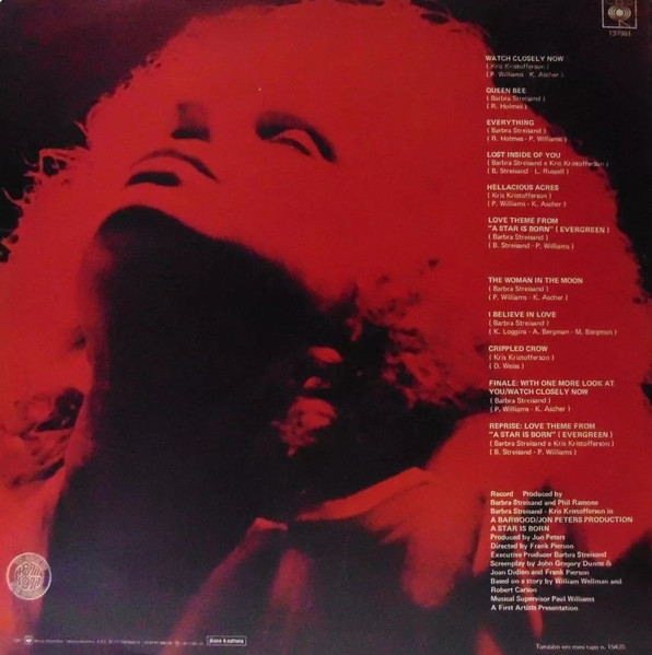 Barbra Streisand , Kris Kristofferson - A Star Is Born | CBS (137991) - 2