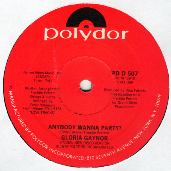 Gloria Gaynor - Anybody Wanna Party? | Polydor (PD D 507)