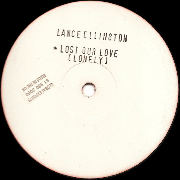 Lance Ellington - Lost Our Love (Lonely) | Media UK (MR UK 010)