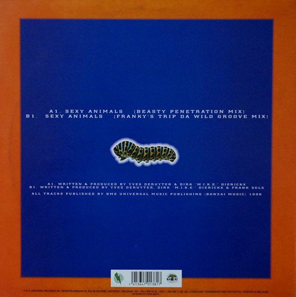 Yves Deruyter - Sexy Animals | Bonzai Records (BR98131) - 2