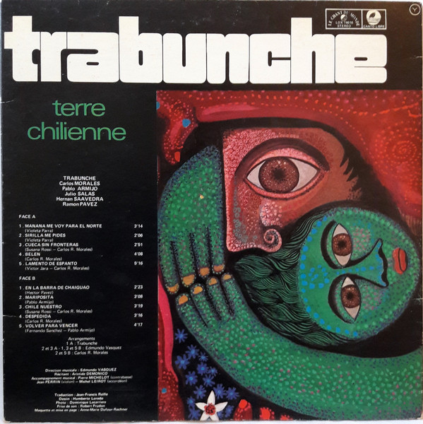 Trabunche - Terre Chilienne | Le Chant Du Monde (LDX 74616) - 2