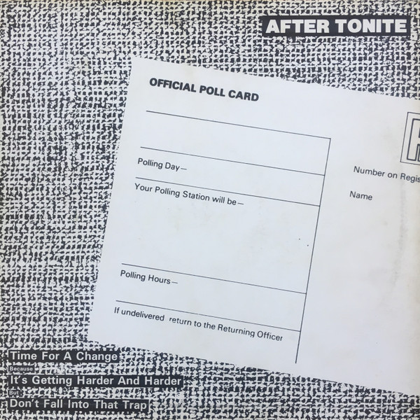 After Tonite - Time For A Change | IDK Records (IDK T002) After Tonite - Time For A Change | IDK Records (IDK T002)