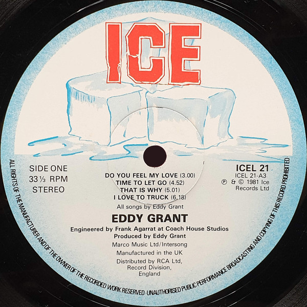 Eddy Grant - Can't Get Enough | ICE (ICEL 21) - 3