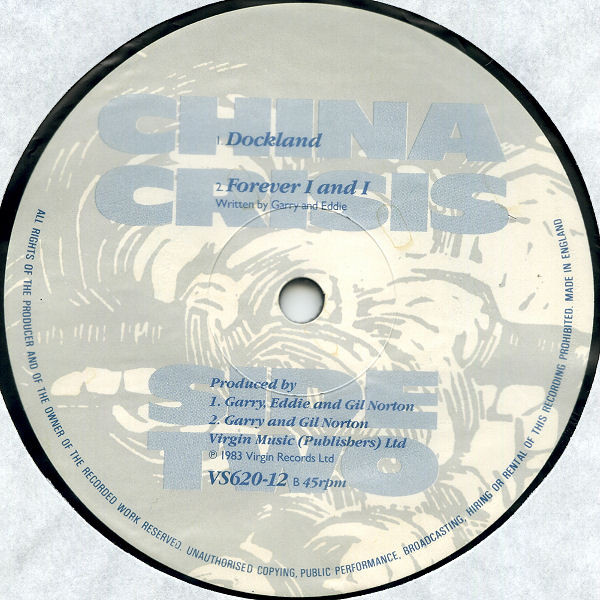 China Crisis - Working With Fire And Steel | Virgin (VS620-12) - 3 China Crisis - Working With Fire And Steel | Virgin (VS620-12) - 3