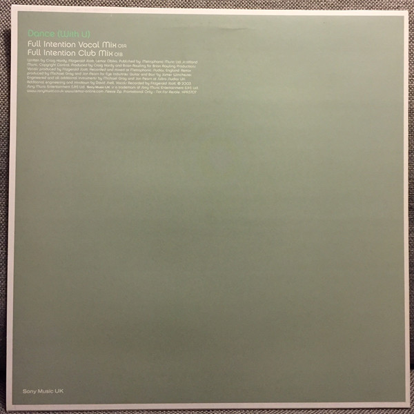 Lemar - Dance (With U) | Sony Music UK (XPR3707) - 2