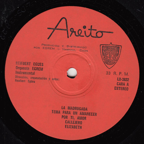 Rembert Egües - Instrumental | Areito (LD-3822) - 3