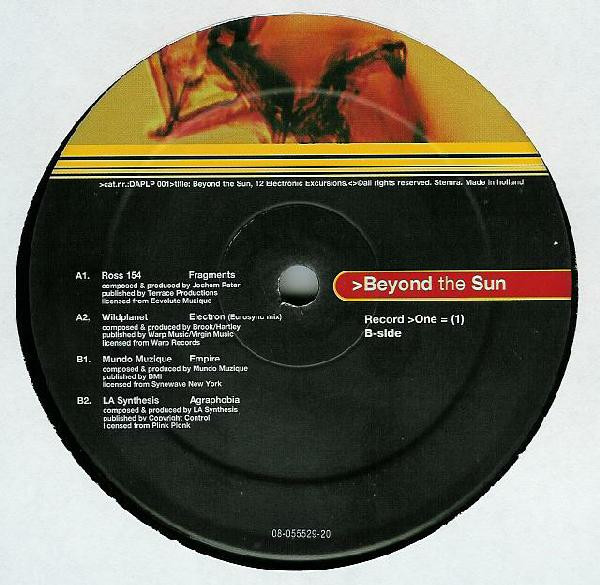 Various - Beyond The Sun (12 Electronic Excursions) | Dance Arena Productions (DAP) (DAPLP 001) - 4