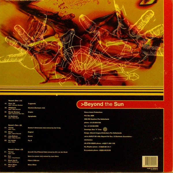 Various - Beyond The Sun (12 Electronic Excursions) | Dance Arena Productions (DAP) (DAPLP 001) - 2