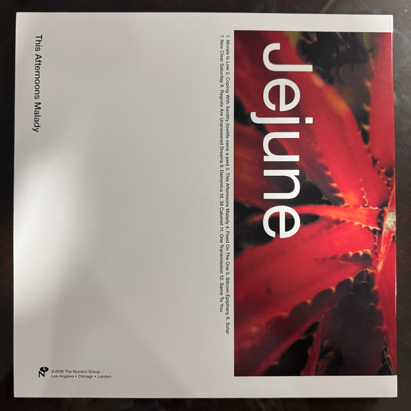Jejune - This Afternoons Malady | Numero Group (NUM937) - 2