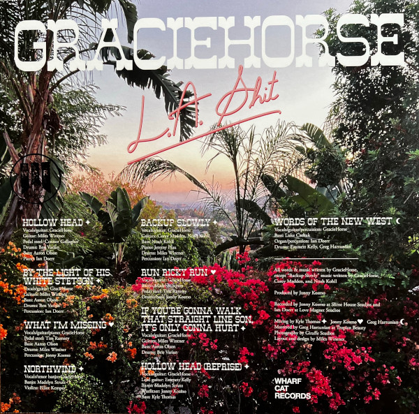 GracieHorse - L.A. Shit | Wharf Cat Records (WCR 143) - 2 GracieHorse - L.A. Shit | Wharf Cat Records (WCR 143) - 2