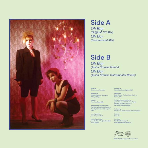 Venus II - Oh Boy | New Islands (NIR002V) - 2