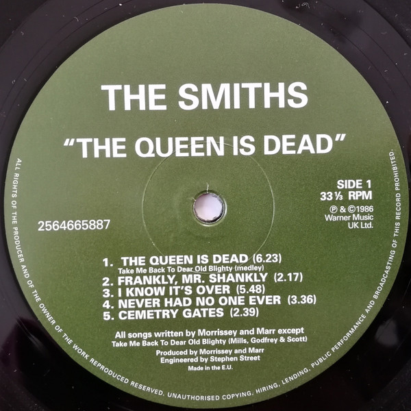 The Smiths - The Queen Is Dead | Warner Music UK Ltd. (2564665887) - 3 The Smiths - The Queen Is Dead | Warner Music UK Ltd. (2564665887) - 3