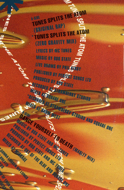 MC Tunes Versus 808 State - Tunes Splits The Atom | ZTT (ZANG 6T) - 5