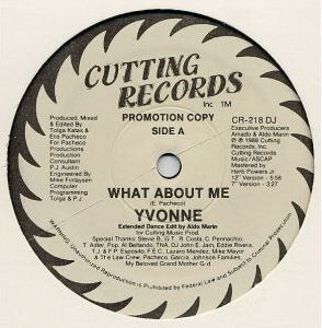 Yvonne - What About Me | Cutting Records (CR-218 DJ)