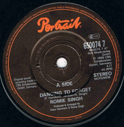 Romie Singh - Dancing To Forget | Portrait (650074 7)