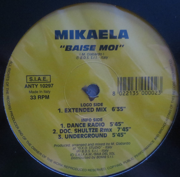 Mikaela - Baise Moi | Anty Record (ANTY 10297)