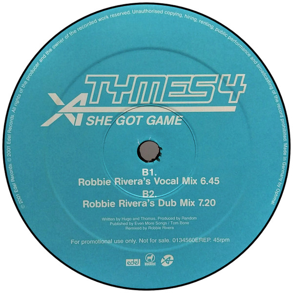 Tymes 4 - She Got Game | Edel (0134560EREP) - 4