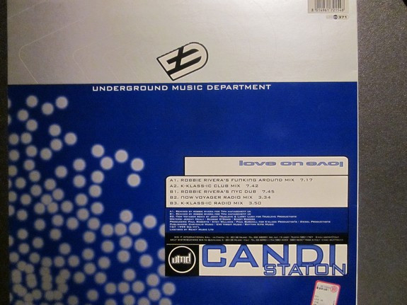 Candi Staton - Love On Love | Underground Music Department (UMD) (UMD 371) Candi Staton - Love On Love | Underground Music Department (UMD) (UMD 371)