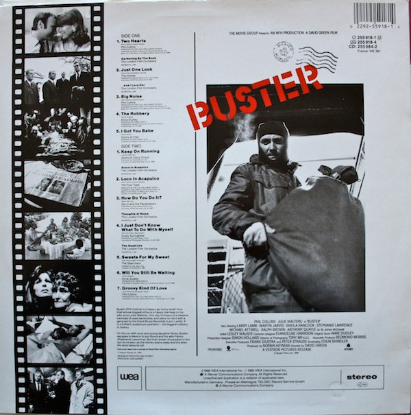 Various - Buster - Original Motion Picture Soundtrack | WEA (255 918-1) - 2