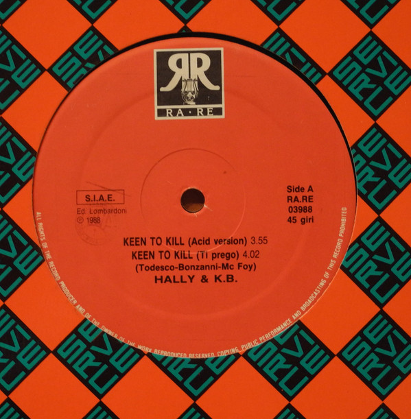 Hally & K.B. - Keen To Kill | RA - RE Productions (RA.RE 03988) Hally & K.B. - Keen To Kill | RA - RE Productions (RA.RE 03988)
