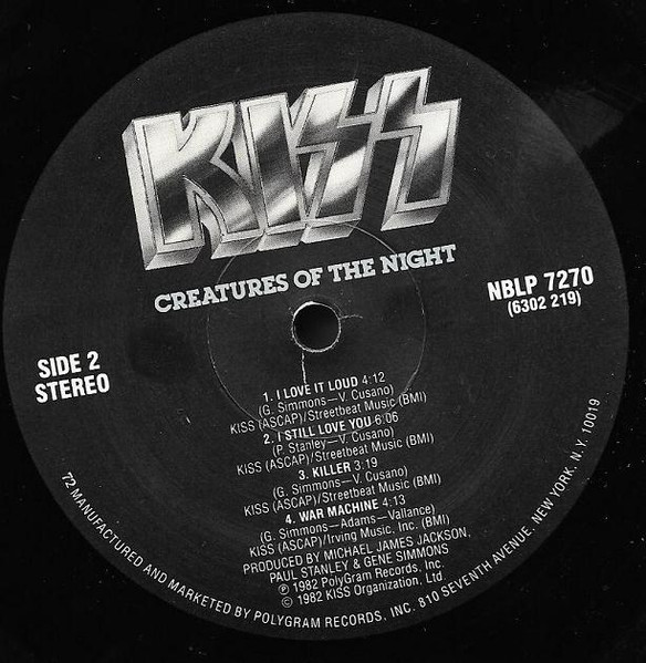 Kiss - Creatures Of The Night | Casablanca (NBLP 7270) - 4