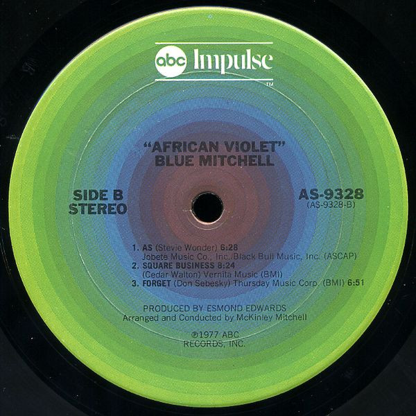 Blue Mitchell - African Violet | ABC Impulse! (AS-9328) - 4