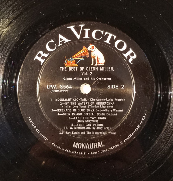 Glenn Miller - The Best Of Glenn Miller Volume 2 | RCA Victor (LPM-3564) - 4