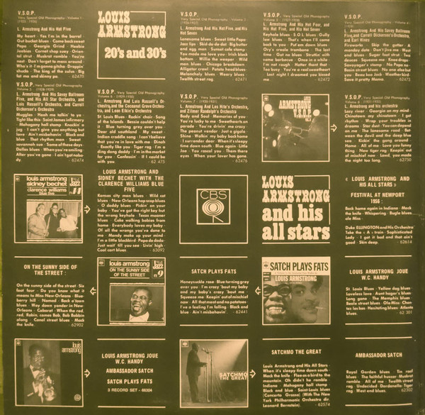 Louis Armstrong - Memorial | CBS (S 66247) - 2