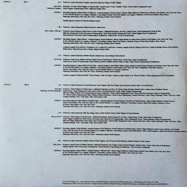 Daniel Caesar - Son Of Spergy | Republic Records (602478903564) - 4 Daniel Caesar - Son Of Spergy | Republic Records (602478903564) - 4