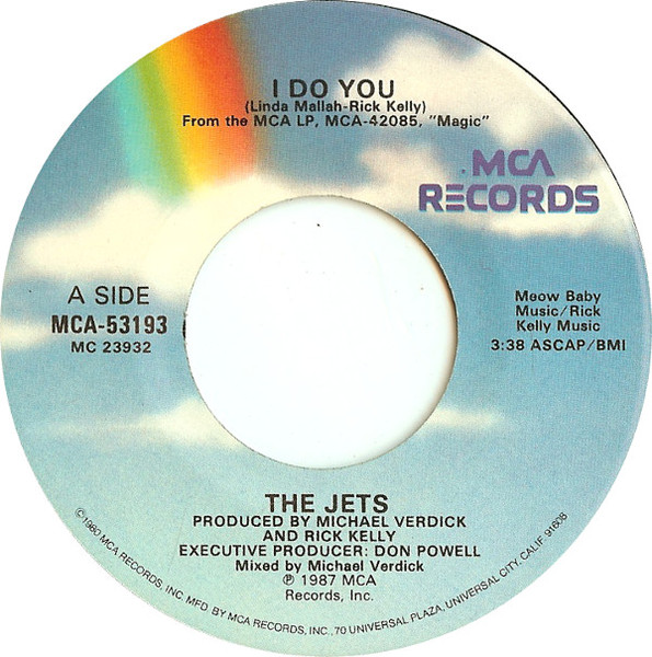The Jets - I Do You | MCA Records (MCA-53193) - 3