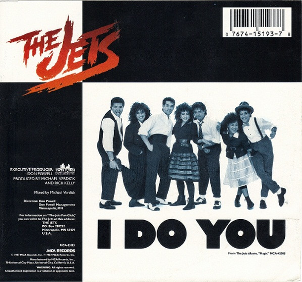 The Jets - I Do You | MCA Records (MCA-53193) - 2