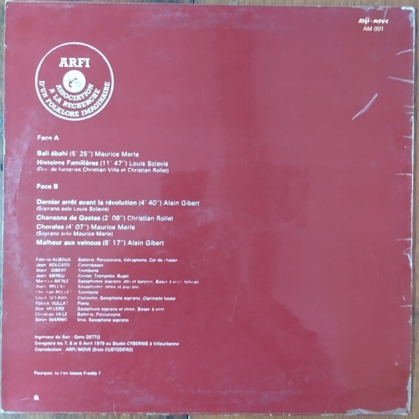 La Marmite Infernale - La Marmite Infernale | Arfi (AM 001) - 2 La Marmite Infernale - La Marmite Infernale | Arfi (AM 001) - 2