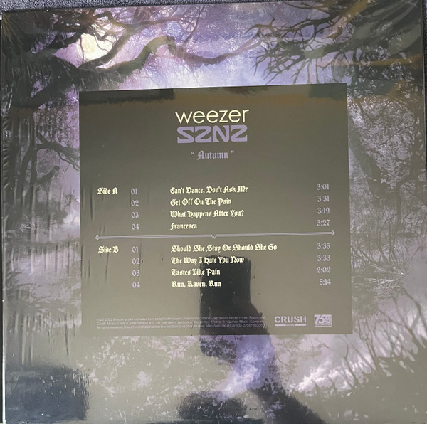 Weezer - SZNZ Autumn | Crush Music (075678633171) - 2