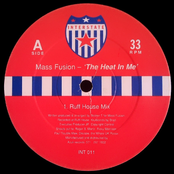 Mass Fusion - The Heat In Me | Interstate Records (INT 011)