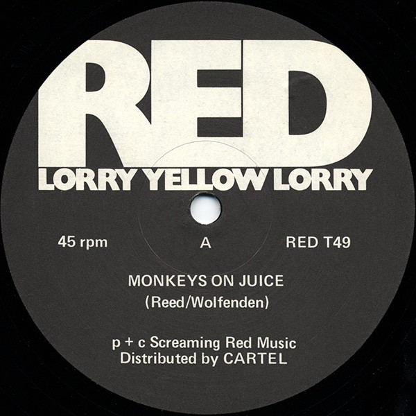 Red Lorry Yellow Lorry - Monkeys On Juice | Red Rhino Records (RED T49) - 3