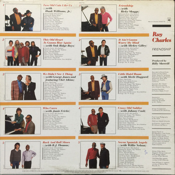 Ray Charles - Friendship | Columbia (FC 39415) - 2