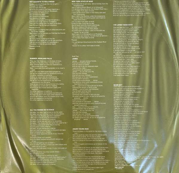 Billy Joel - Turnstiles | CBS (SBP 234797) - 4