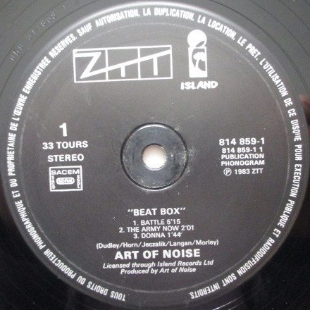The Art Of Noise - Into Battle With The Art Of Noise | ZTT (814 859-1) - 3